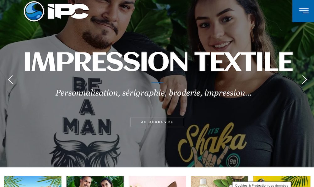 Aperçu du site IPC